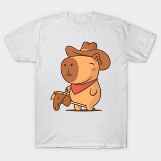 Capybara Cowboy T-Shirt